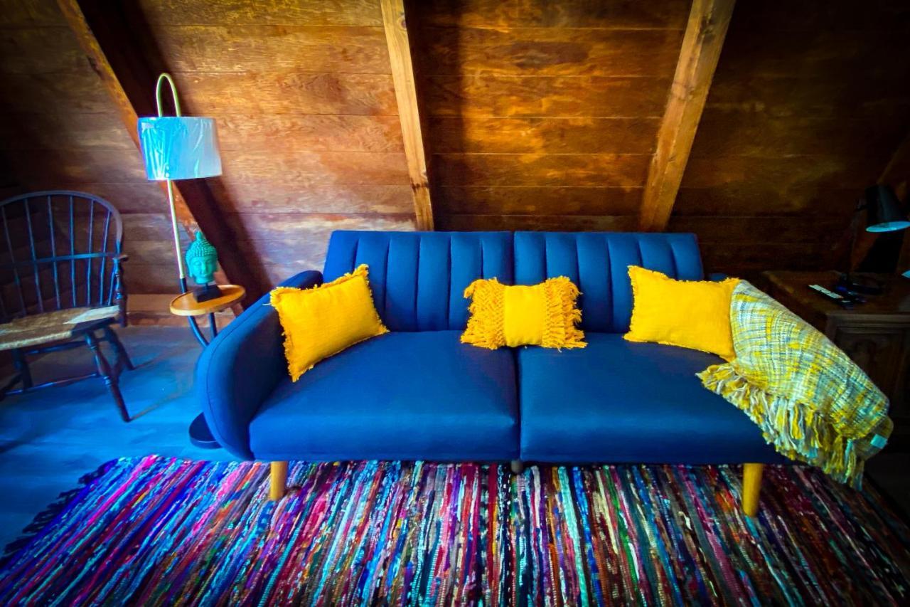 Hikers Haven, A Cozy Cabin Loft Above Bashakill Wildlife Refuge Villa Wurtsboro Exteriör bild